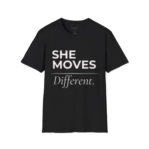She Moves Different Shirt | I Am She Tee | Black Women Travel | She Wanders Worldwide | Gift for Travelers | Empowerment Shirt