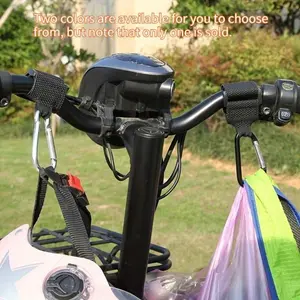 1pc Bicycle handlebar hook storage buckle, no punching general motorcycle, battery electric vehicle hook lock.