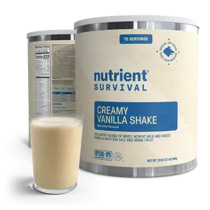 Creamy Vanilla Shake #10 Can