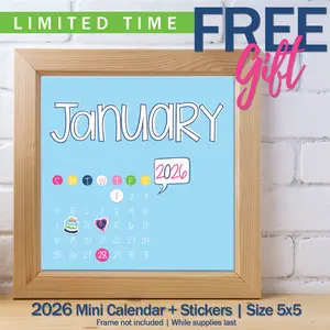 NEW! 2026-27 Reminder Binder® Planner January 2026 - June 2027 Hardcover Journal with Laminated Tabs & Elastic Band Enclosure for Office Stationery Supplies