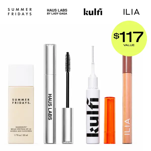 FabFitFun Quiet Luxury Beauty Essentials ($117 Value!) | Summer Fridays, Haus Labs, Kulfi, ILIA | Sunscreen, Mascara, Brow Gel, Lip Pencil FabFitFun Quiet Luxury Beauty Essentials ($117 Value!) | Summer Fridays, Haus Labs, Kulfi, ILIA | Sunscreen, Mascara, Brow Gel, Lip Pencil