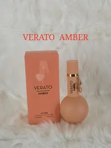 VERATO AMBER WOMEN PERFUME 3.4 Fl. Oz. Notes: White Blossom, Frangipani, Amber, Musk, Cedar