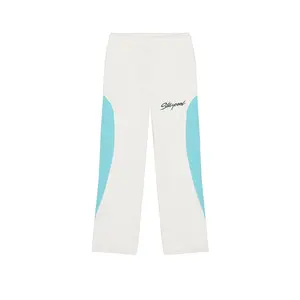 Stay Cool Turbo Sweatpants in Gray & Blue