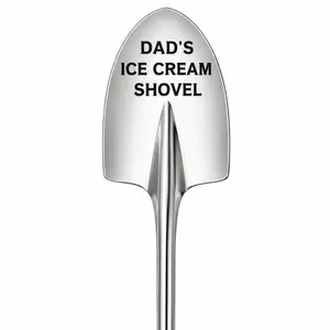 Fathers Day Gifts for Dad – Funny Ice Cream Shovel Scoop, Unique Birthday or Christmas Stocking Stuffer from Son or Daughter Engraved
