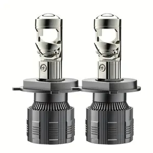 2pcs H7 H4 H9 H11 9005 9006 LED Headlight Bulbs 60000LM 160W 12-24V Canbus Error-Free Low Beam with Aviation Aluminum Cooling Fan, Plug & Play for Cars, Trucks, SUVs, Truck Lighting Solution, Modern Headlight Upgrade, Durable Construction, Plugandplay Bul