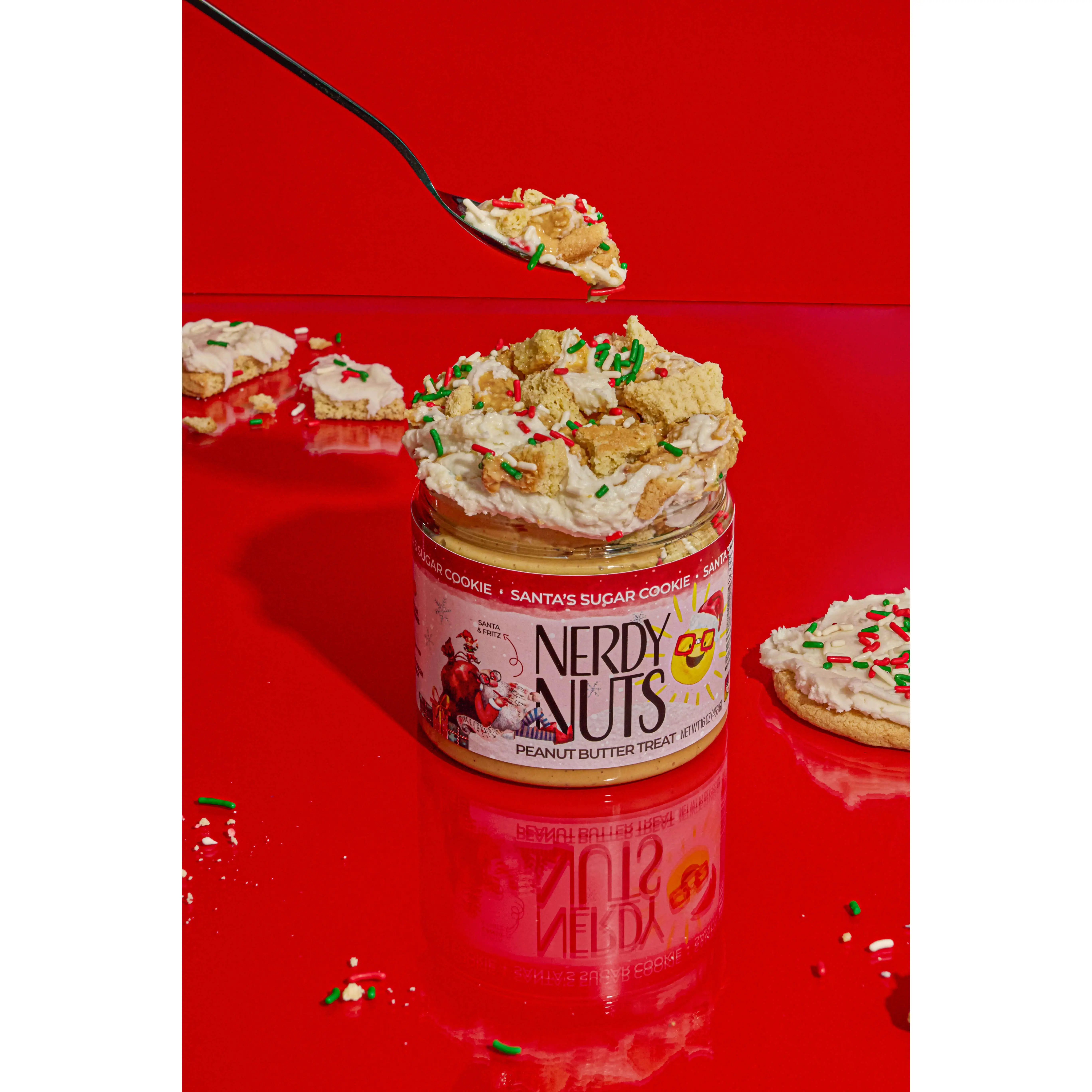 Santa's Sugar Cookie Peanut Butter Treat