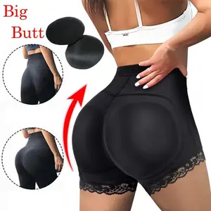 2 Pack Women Fake Buttock Briefs Butt Lifter Body Shaper Padded Control Panties Hip Enhancer Underwear Shapewear Boyshort Fit Clothes