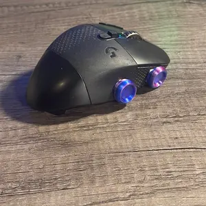 Gaming Mouse Grips For Aim and Precision Set of 6 3D Printed Mouse Grips in Variety of Colors Enhance Precision and Accuracy in Gaming