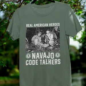 Real American Heroes Shirt, Navajo Code Talkers Hoodie, Indigenous Tee, Native American