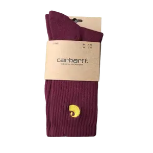 carhartt Gold label embroidery minimalist workwear style skateboard sports socks