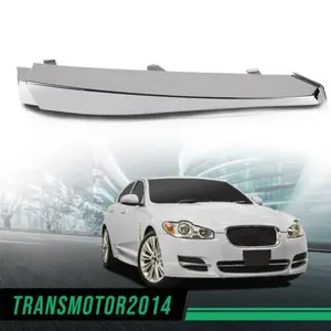 Front Right Bumper Trim Molding Insert Fit For 2009-11 Jaguar XF C2Z3847 Chromed G-PLUS