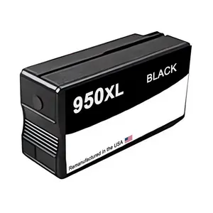 U.S. Remanufactured for HP 950XL (CN045AN) Black Ink Cartridge New Chip