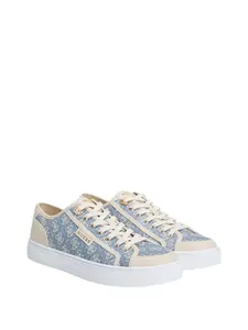 GUESS Female Sandie faux leather sneakers