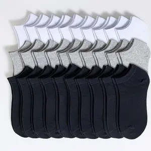 10/20 Pairs of Solid Color Thin Socks, Suitable for Both Men and Women,  Ideal for Outdoor Activities, Suitable for Wearing Outdoors Knitted Fabric Womenswear