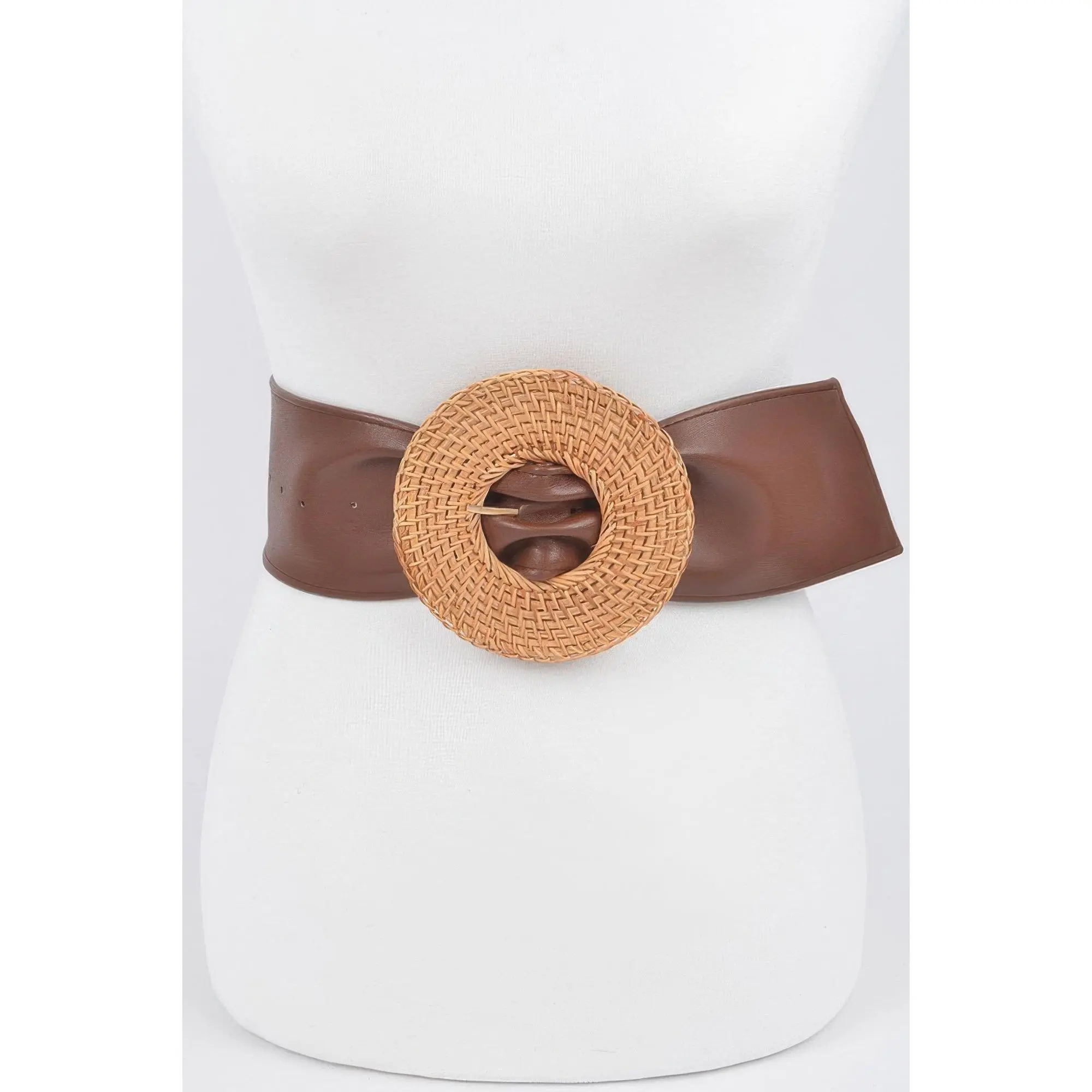 Bamboo Round Plus Size Belt