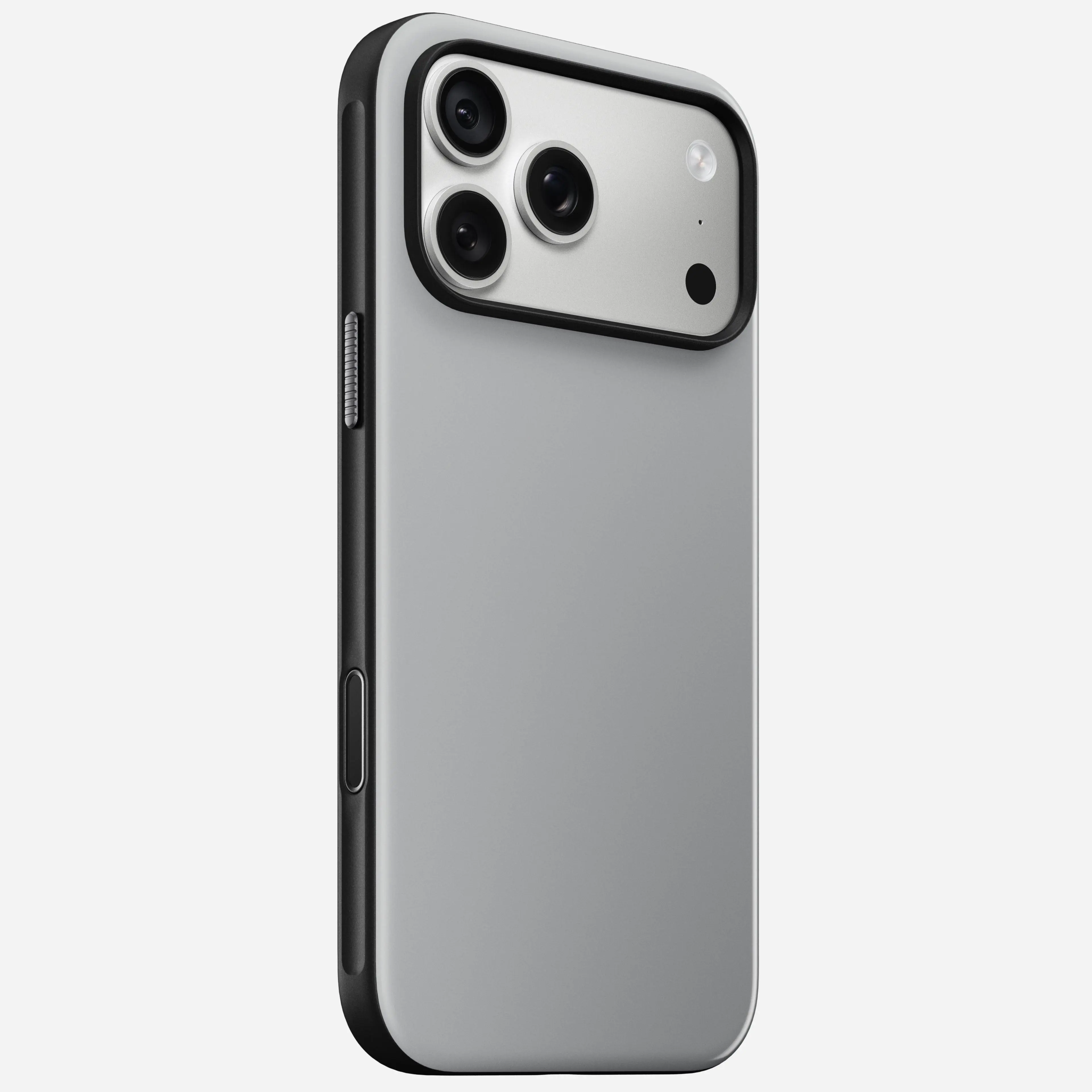 Sport Smartphone Aluminium Cover for iPhone 18 Pro Max - Lunar Gray Plastic Casing with Card Slot, Shockproof Protection