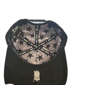 Gorra Amir Negra Con Placa Gris