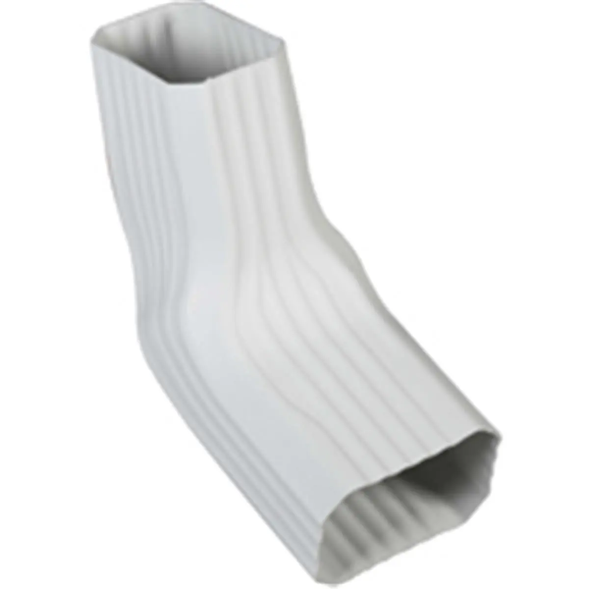 Amerimax Home Products Downspout Transition Elbow, Lightweight Curved Component for Gutter and Drainage Systems, Pvc, Flexible, 2 In., Sailing Water Sports Equipment