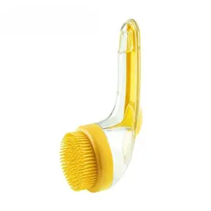 Pet Bath Brush, 2025 New Dog Bath Brush Dog Scrubber for Bath, Bathing Dog Grooming Massage Brush for Long Short Haired Dogs Cats Shower