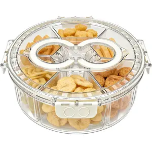 Multipurpose Rotating Snack Tray