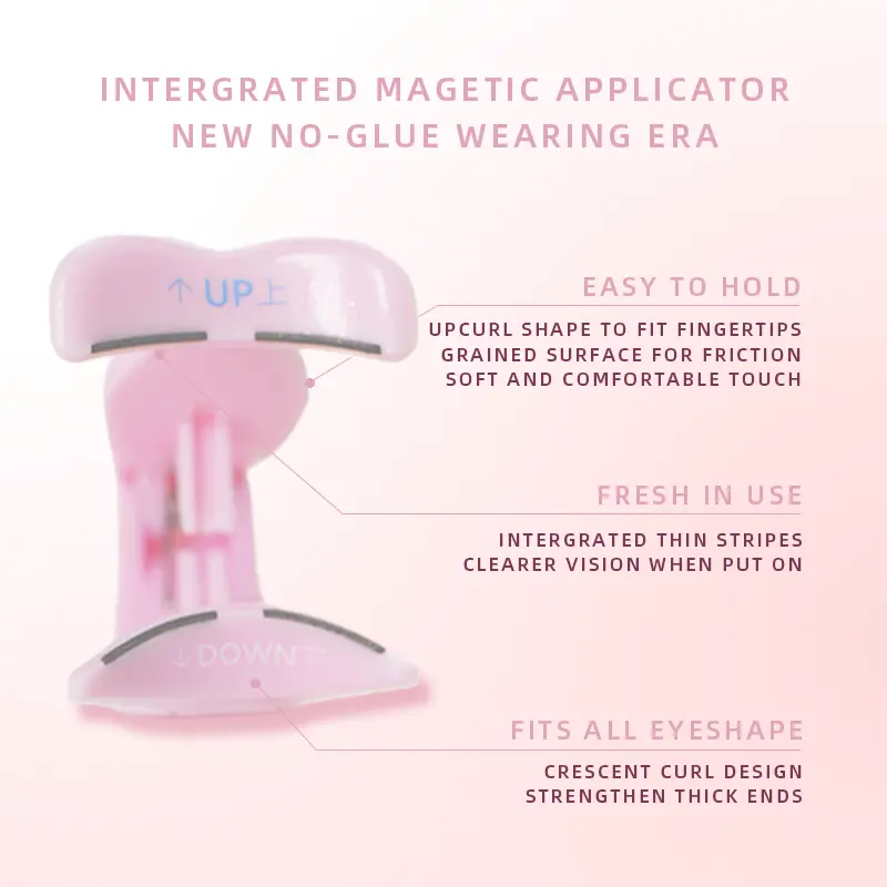 『お譲り先決定品』MAYSEEN Magnetic Soft Eyelash03 MAYSEEN Soft Magnetic Eyelashes Kit [NEW Heart Box] — No Glue No