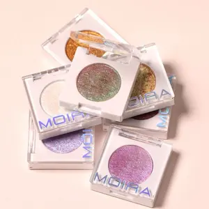 MOIRA Chroma Light Shadow - Vibrant Glitter Eyeshadow Palette for Bold Eye Makeup Looks Metallic