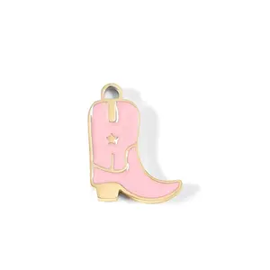 Pink Coastal Cowgirl Charm -C58