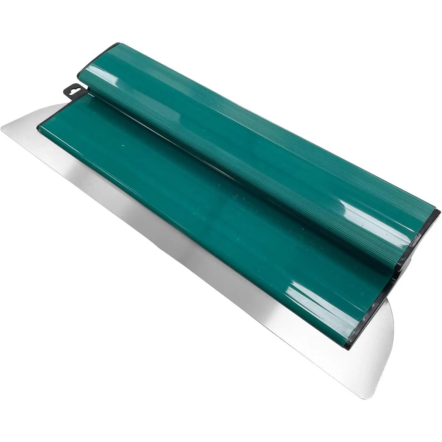 16 Inch Drywall Skimming  Green, 0.4mm Stainless Steel , Smoothing and Knockdown Drywall Trowel for Working Area Wall Decoration