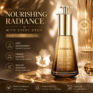 VENROCK Placenta Peptide Rejuvenating Oil，Luxury Firming Elixir for Radiant, Smooth & Youthful-Looking Skin | Deep Nourishment & Glow Renewal | 1 fl oz / 30ml