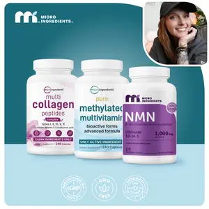 Amber's Anti-aging Bundle: Methylated Multivitamin 240 Capsules, NMN Complex 120 Capsules & Multi Collagen 240 Capsules Amber's Anti-aging Bundle: Methylated Multivitamin 240 Capsules, NMN Complex 120 Capsules & Multi Collagen 240 Capsules
