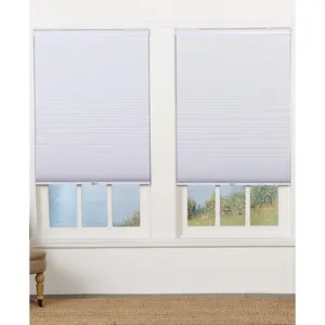 Safe Styles  Cordless Blackout Cellular Shade, White - 29 x 48 in.