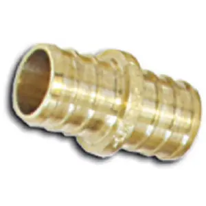 Sharkbite-Cash Acme  0.5 in. Brass Insert Coupling, Pack of 10