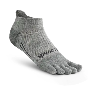 Mens Barefoot Grounding Low Cut Toe Sock