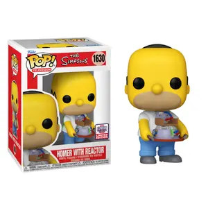 Funko Pop! Homer with Reactor The Simpsons 1630 - 2024 Funkon London Exclusive Vinyl Figure in PopShield Protector