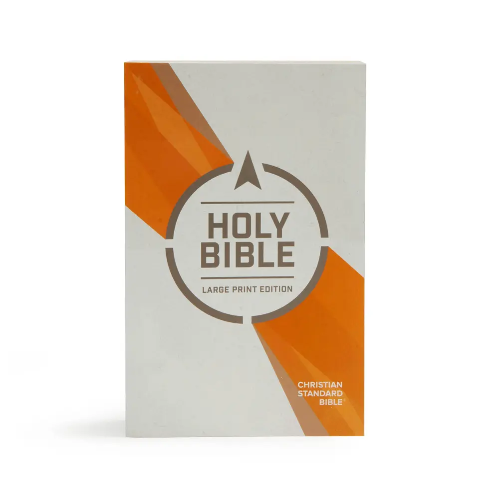 USED Book - CSB Outreach Bible, Large Print Edition: Faithful and True by Csb Bibles by Holman (Paperback) - english
