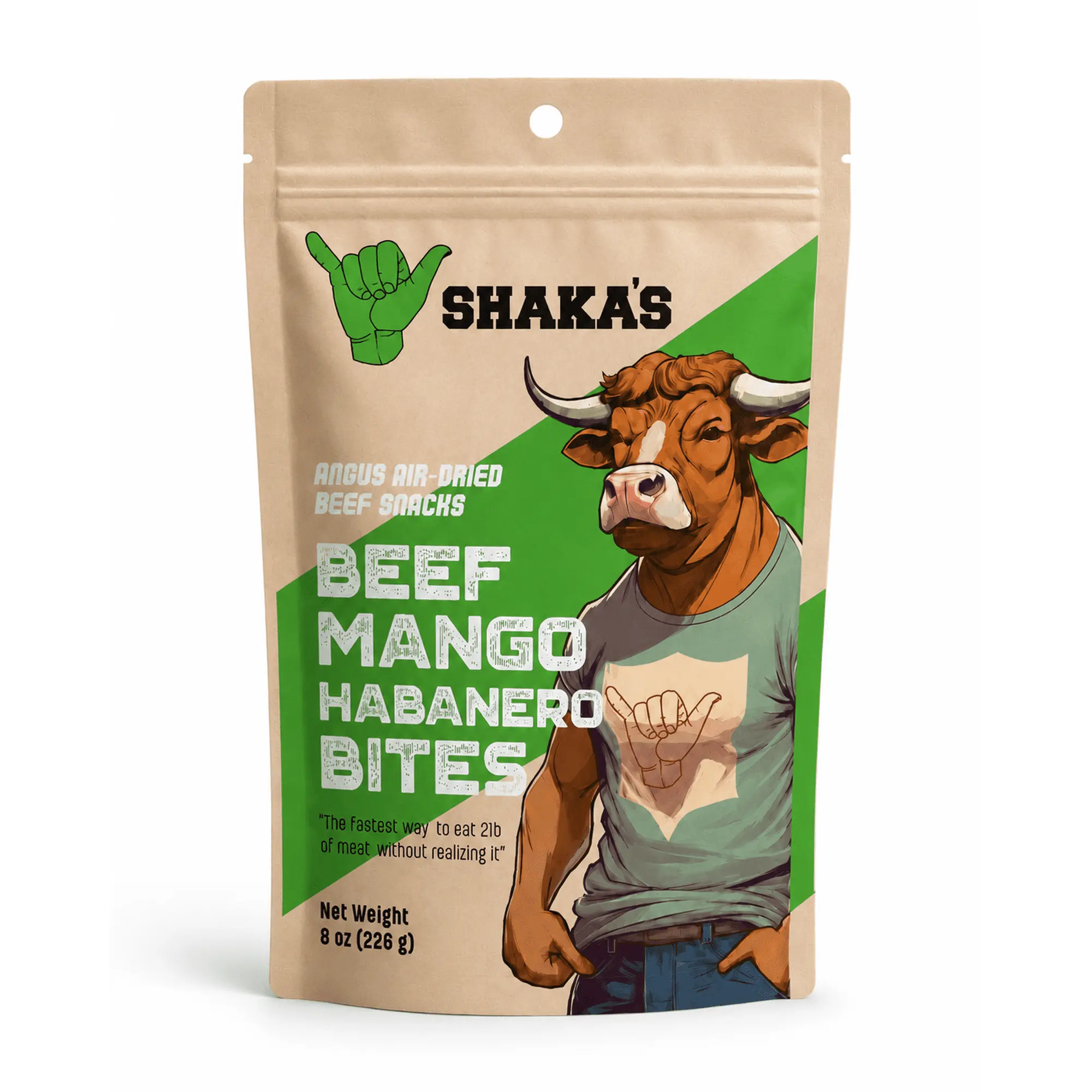 SHAKA'S Mango Habanero Beef Bites, 8 oz