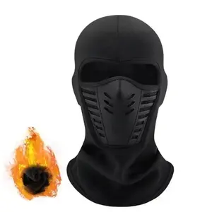 Winter Rider Warm Anti-Haze Balaclava Full Face Mask for Motorcycle Riding Cycling Ski Hood Cap Windproof Soft Outdoor Warm Bike Headwear