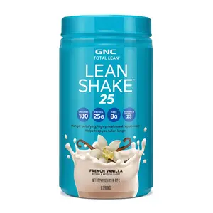 GNC Total Lean Shake 25 Protein Powder, French Vanilla, 16 Servings GNC Total Lean Shake 25 Protein Powder, French Vanilla, 16 Servings