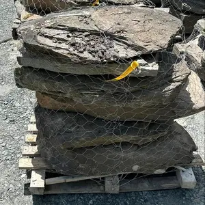 Natural Fieldstone Steps/Slabs - Bundled Pallet