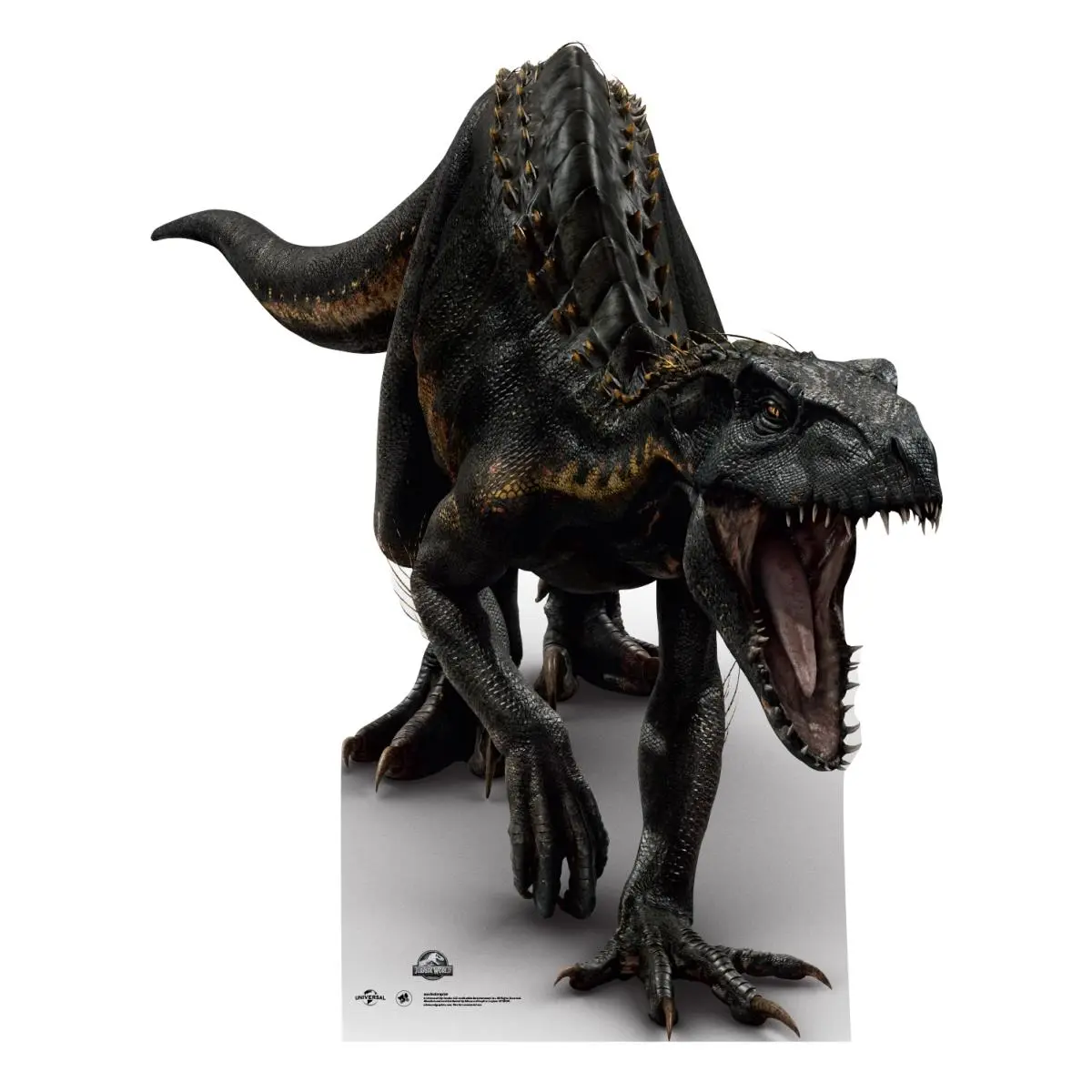 212 MAIN Lifesize Single-Side Print Indoraptor Cardboard Cutout - 73x58 in Advanced Graphics, Jurassic World Home Decor, Party Prop, Photo Booth Accessory