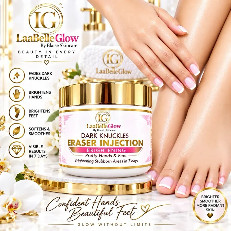 3X Strong Dark Knuckles Eraser Cream Beautiful Hand & Feet Stubborn Areas in 7 Days LaabelleGlow Pretty Hand LaabelleGlow Babe