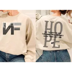 NF Hope Tracklist T-Shirt, Hope Album Tour Merch Sweatshirt, Best Fan Gift, Concert NF Hope Hoodie