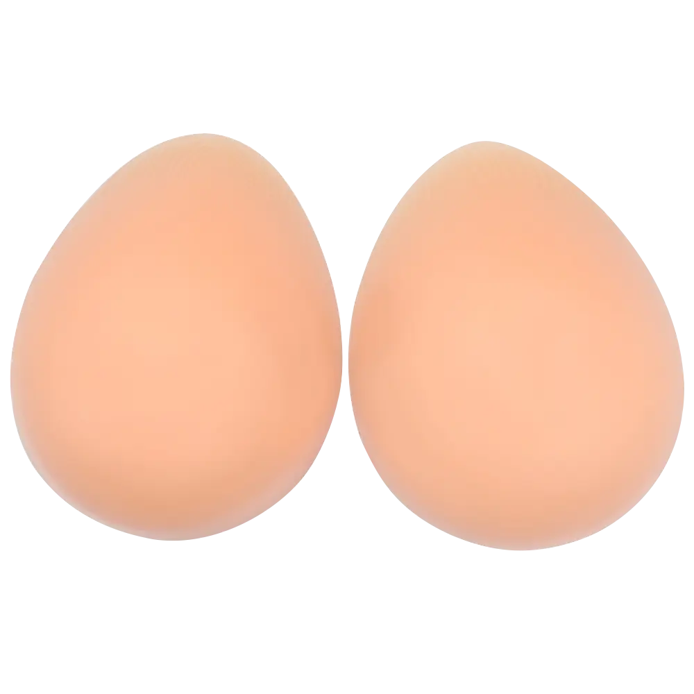NORFULL Silicone Breast Froms Sticky Breast Mastectomy Prosthesis Pad Insert Enhancer With Nipple 1Pair Bra