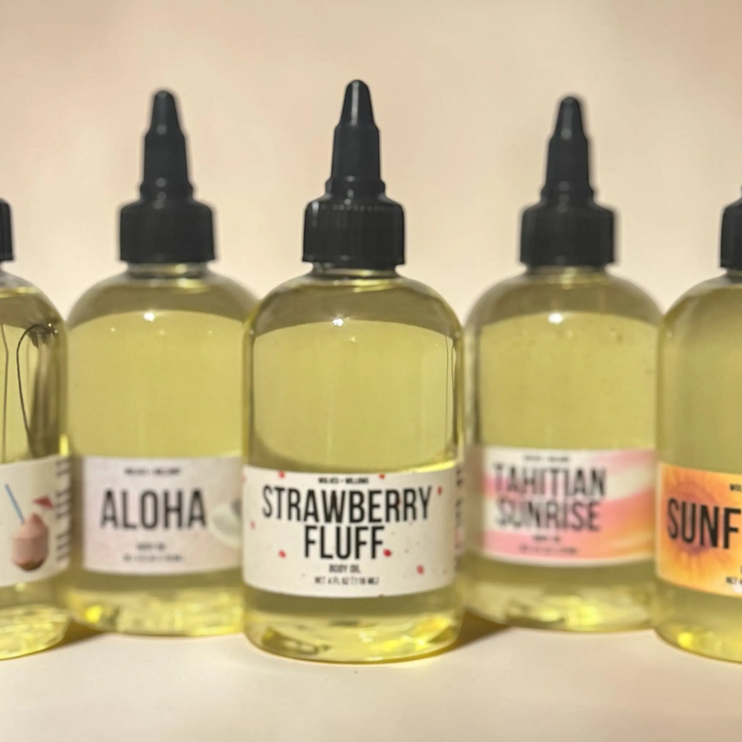 Limited Edition 4 ounce Feminine Wolves & Willows Dry Body Oil - Choose Your Scent - Non-Toxic Phthalate-Free Formula