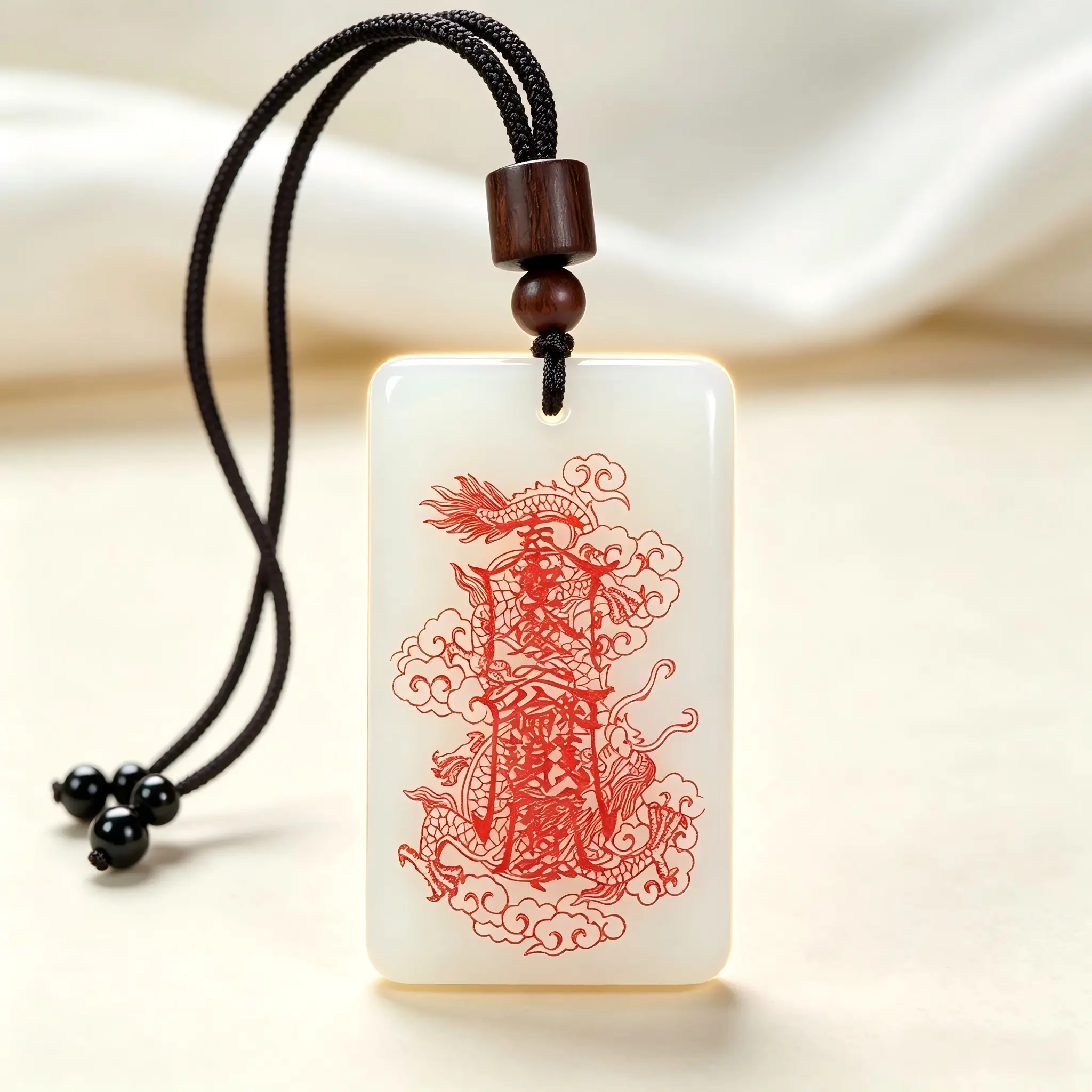 Ancient Taoist Symbol Talisman Pendant Necklace - Unisex Costume Jewelry for Spiritual Protection, Ancient Design, Negative Influence Defense