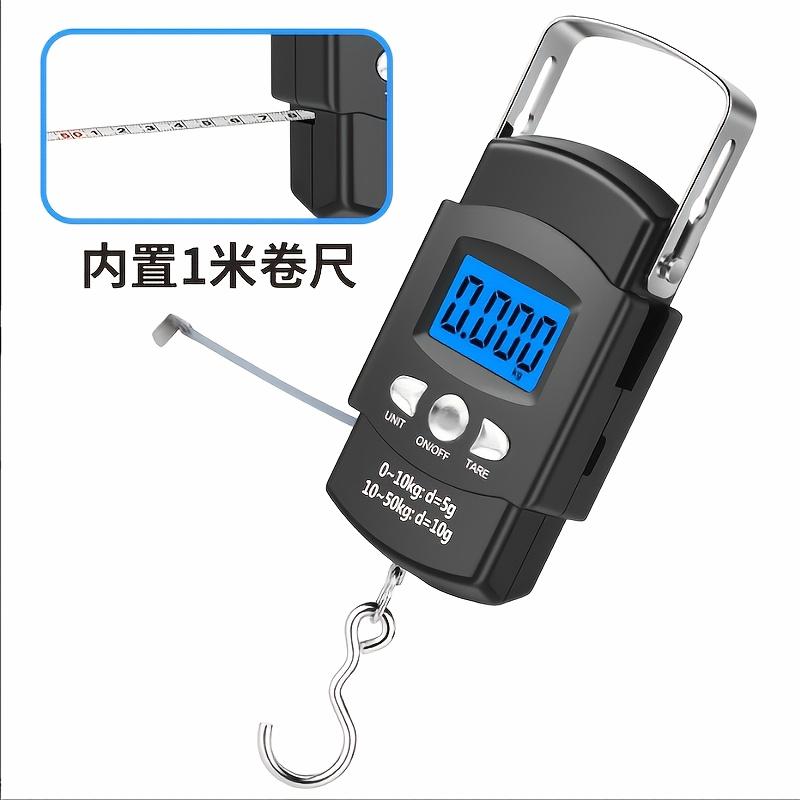 1 Unit High-precision Handheld Electronic Scale, Household Compact Portable Spring Balance, Small Luggage Hook Hand-held Hanging Scale, Fish Weighing Tool