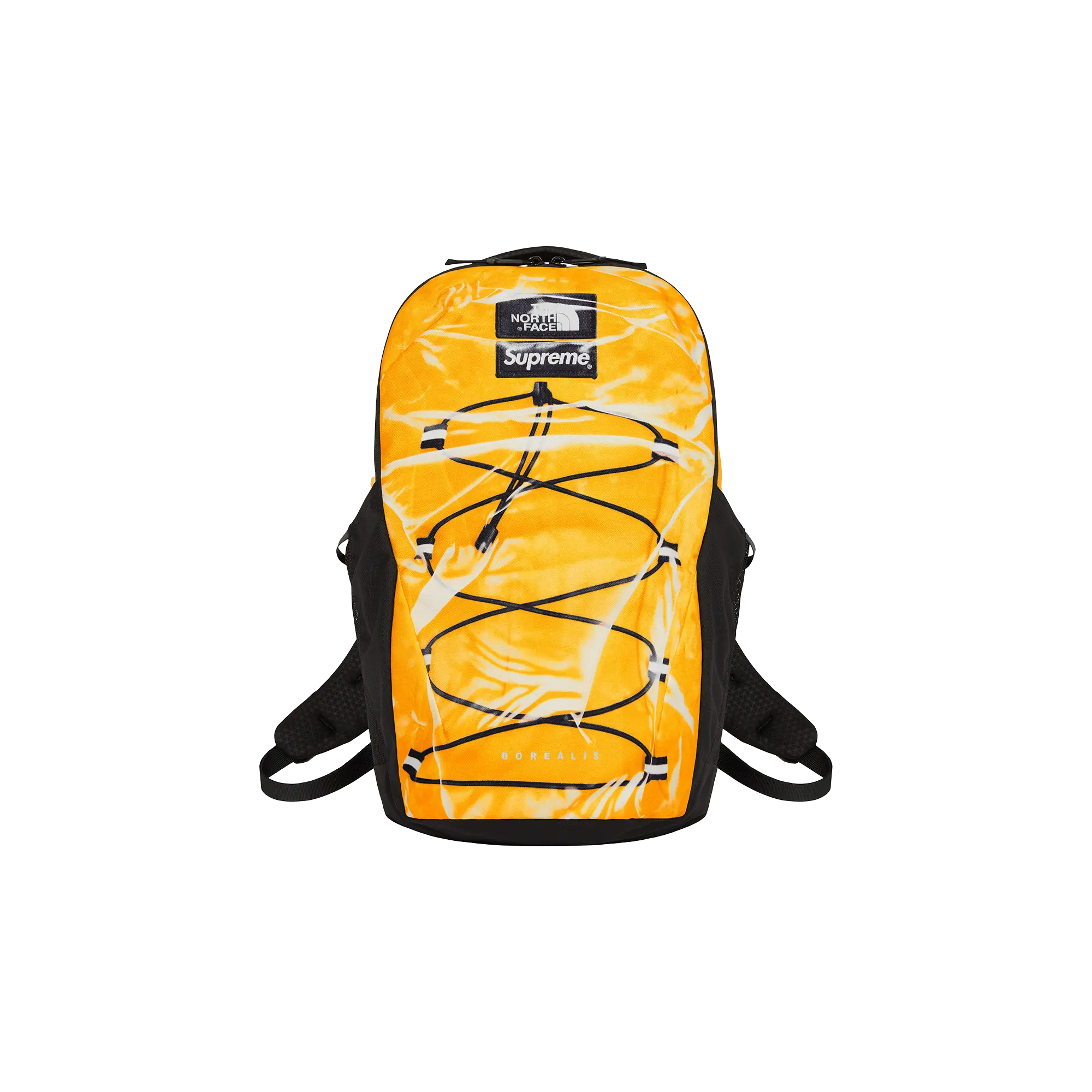 Printed Borealis Trompe L'oeil Backpack "The North Face - Yellow" SU25030