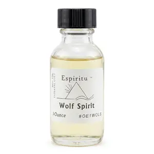 Espiritu Wolf Spirit Ritual Aroma Oil – 1oz for Instinct, Protection &amp; Power