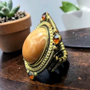 Adjustable Stone Ring NO RETURNS