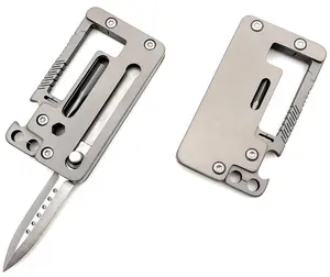 Titanium EDC MultiTool for Men – Compact Carabiner Keychain with Knife, Bottle Opener & Screwdrivers | Survival Gear, Camping Tools & Toolbox Gadgets for Everyday Carry